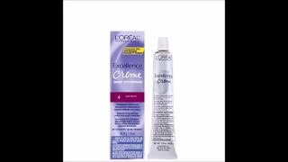 Loreal Excellence Creme Permanent Hair Color Dark Brown No 4 1 74 Ounce [upl. by Vere]