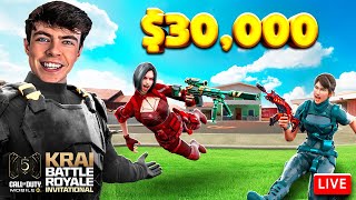 THE 30000 Mobile Krai Battle Royale Invitational in COD MOBILE [upl. by Chris]