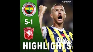 FENERBAHCE 51 TWENTE EXTENDED HIGHLIGHTS  24082023 [upl. by Alioz912]