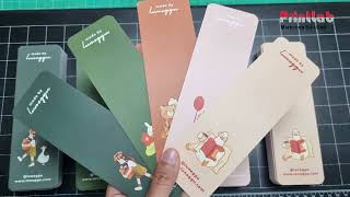 BOOKMARK TESTIMONY PENANDA BUKU  Custom bookmark  Penanda buku design sendiri [upl. by Esinehs270]