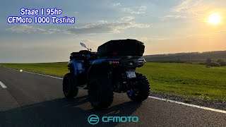 Testam Softul de 95CP de pe CFMOTO 1000  Funny Reaction [upl. by Eade]