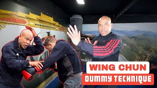 Learn Fast Defense with Wing Chun Dummy [upl. by Kahl255]