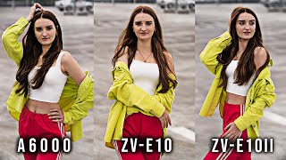 SONY a6000 vs SONY ZVE10 vs SONY ZVE10II  See Any Difference in Portrait Photography 2024 [upl. by Julianne]