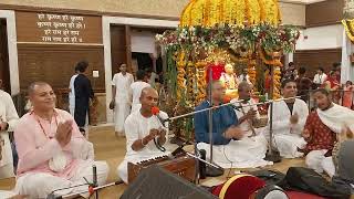 ISKCON NVCC Temple Janmashtami Celebrations 2024  Midnight Dance Kirtan ISKCONNVCCPune [upl. by Lotsirk]