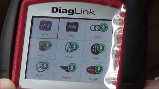 Autel DiagLink OBDII scanner OLS EPB reset tool review [upl. by Assille78]