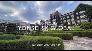 🇰🇷VLOG Yonsei University ysuniversity SK Global House Movein  Sinchon campus tour [upl. by Ecarret759]