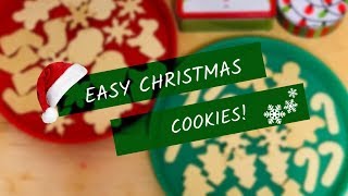 EASY SUGAR COOKIE RECIPE  MAKING COOKIE GLAZE [upl. by Luigino]