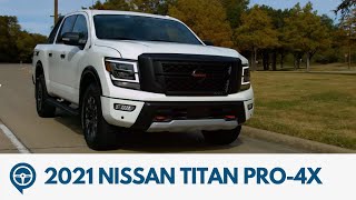 2021 Nissan Titan Pro4X Review and Test Drive [upl. by Enilav625]