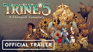 Trine 5 A Clockwork Conspiracy  Official Gameplay Trailer  THQ Nordic Digital Showcase August 2023 [upl. by Yelroc]