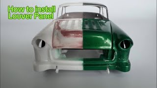 How to Install louver panel [upl. by Nitniuq]