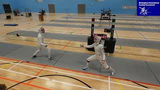 BIFT 2024  Womens Epee SemiFinal  FOLLETT GBR vs POWELLGBR [upl. by Hallock953]