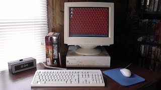 1997 Packard Bell Multimedia L197  Smallest Pentium 1 machine Ive seen [upl. by Guise321]