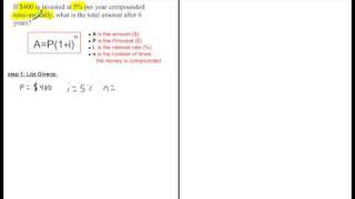 Compounding Semi Annually [upl. by Aurlie]