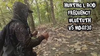 HUNTING L ROD FREKUENSI BLUETUTH VS MD 4030 [upl. by Eyt]