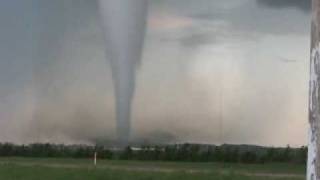 F5 Tornado in Elie MB From Different Vantage Point [upl. by Dougal735]