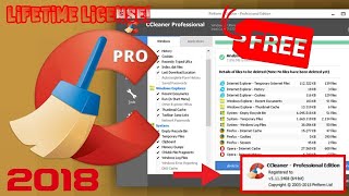 How To Get CCleaner Professional Lifetime License 2018 [upl. by Bergmann]