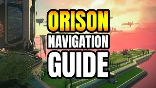 Star Citizen Crusader Orison Navigation Guide Orison Map [upl. by Yzzik713]