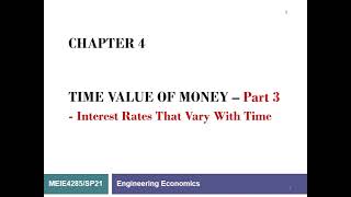 024  Engineering Economy Chapter 4 Time Value of Money Part 31 [upl. by Harley]