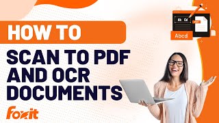 How to scan to PDF and OCR documents  Create editable and searchable PDFs from paper docs [upl. by Calabresi]