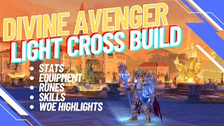 Ragnarok M Eternal Love  Divine Avenger  Light Cross Build [upl. by Ikkela]