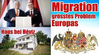 Orbán und Kickl in Wien Migration grösstes Problem [upl. by Gilus]