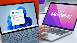 Windows 11 vs MacOS Monterey Watch their first reveals [upl. by Auot]