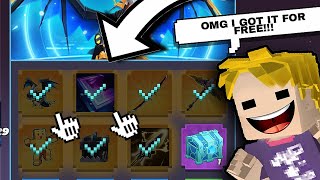 🤑🔥 GOT EVERYTHING FOR FREE in BedWars New EVENT 😱 HOWBlockman GO [upl. by Ruenhcs]