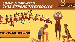 Long Jump exercise  Long Jump Workout  Technical Workout Long Jump  Long Jump practice [upl. by Nathanial]