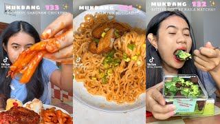 KOMPILASI MUKBANG TER BEST 🍢🍹tiktok heychandraa 🥯 mukbang tiktok [upl. by Dulciana260]