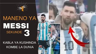 STORY SOKAMANENO YA MESSI SEKUNDE 3 KABLA YA KUSHINDA KOMBE LA DUNIA YAGUNDULIKAMESSI NA BIBI YAKE [upl. by Neneek]