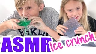 ICE ASMR  CRUNCHY LYDE 😱 [upl. by Eillac]