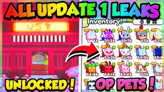 HOW TO PREPARE FOR UPDATE 1 in PET SIMULATOR 99  LEAKS Roblox [upl. by Seerdi528]