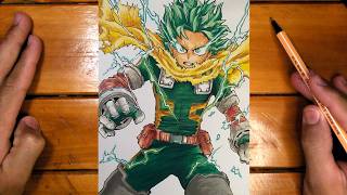 See how to draw the complete Izuku Midoriya [upl. by Louisette]