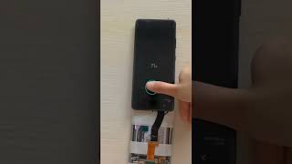 Oled screen Best replacement finger print test 🔥 [upl. by Emirac]