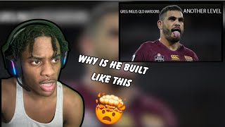 Greg Inglis QLD Maroons  Another Level  REACTION [upl. by Yrannav]