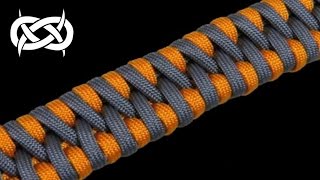 Beginner Paracord Zawbar Paracord Bracelet [upl. by Anaicilef]