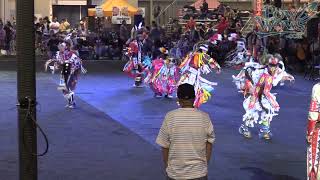 Teen Boys Grass  2022 Hunting Moon Pow Wow  Powwowscom [upl. by Asirral]