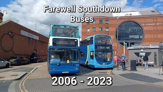 Southdown Buses Tribute  Farewell Southdown Buses 2006  2023 [upl. by Heater]