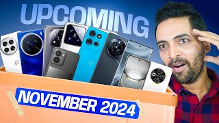 WAIT BEFORE BUYING  Top 10 Upcoming Smartphones Launching In November 2024 [upl. by Aryad]