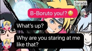 Boruto Sleepover Part 8😂❤️  Naruto Groupchat [upl. by Llenil]