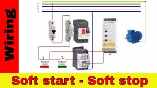 How to wire Soft Starter and contactor v1 [upl. by Valaree]