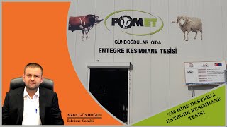 TKDK P Hibe Destekli Entegre Kesimhane Tesisi [upl. by Suirauqram]