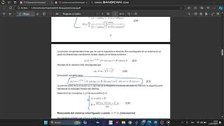 Solución Interpolación de la excitación y solución analítica mu  cu  ku  pt PARTE 2 [upl. by Ateloiv]