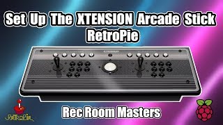 Set Up The XTENSION Arcade Stick In RetroPie Player One And Two [upl. by Talanta]