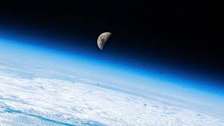 ISS Timelapse  Australian Moonset 02 October 2022 [upl. by Anirrok]