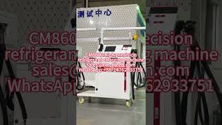 R32 refrigerant charging equipment chiller recovery pump air conditioning recovery charging machine [upl. by Mufinella]