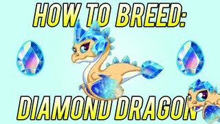 How to Breed  Diamond Dragon DragonVale BEST 2nd try [upl. by Ylle650]