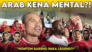 MARSELINO NGAMUK PEMAIN ARAB BANYAK DRAMA⁉️ NONTON TIMNAS BARENG PARA LEGENDA BOLA INDO‼️ [upl. by Beckett]