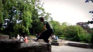 Stephens Green Parkour in Dublin [upl. by Ahseiuqal]