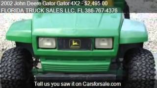 2002 John Deere Gator Gator 4X2  for sale in PORT ORANGE [upl. by Millham533]